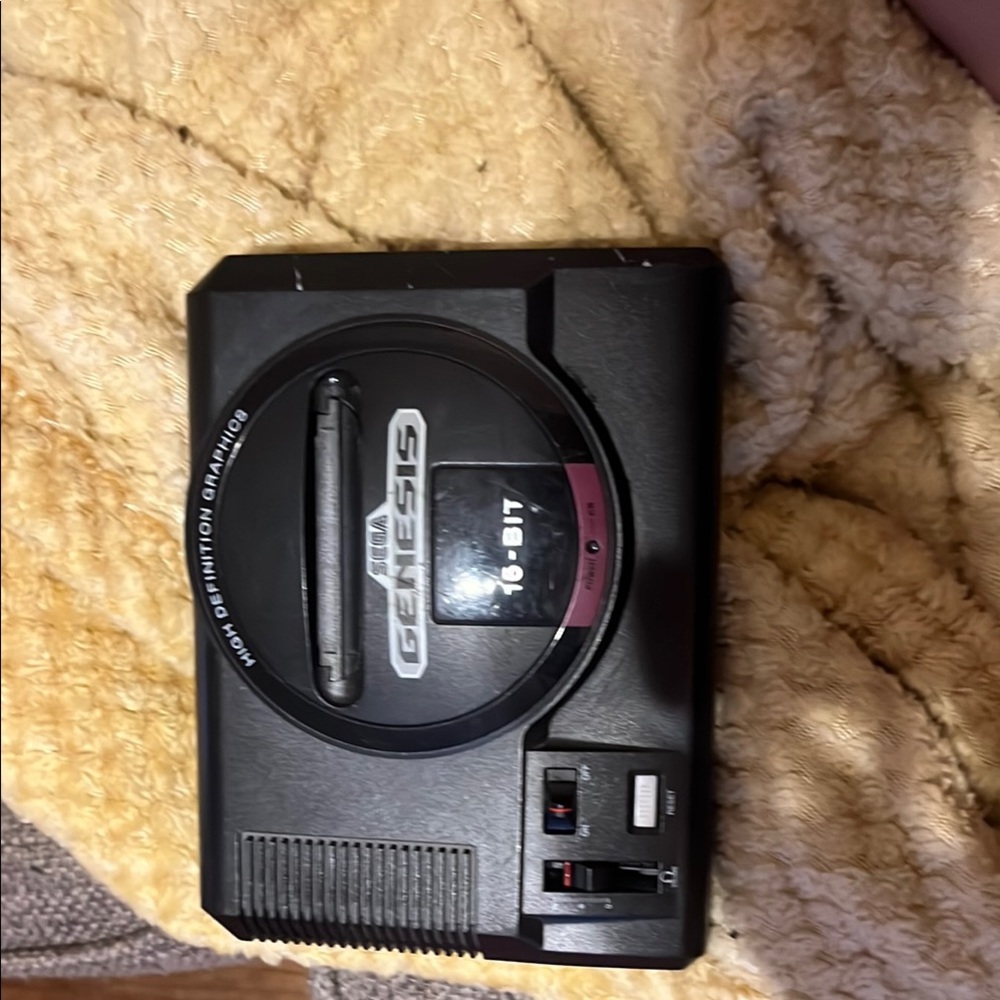Genesis Black 16-Bit Gaming Console